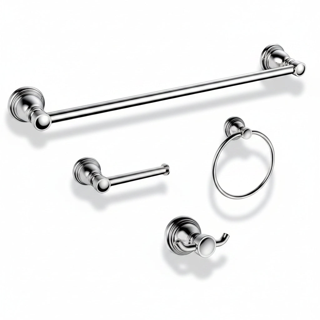 BuildIt Lenum Collection | Stainless Steel 304 Bathroom Accessories | Polished Chrome