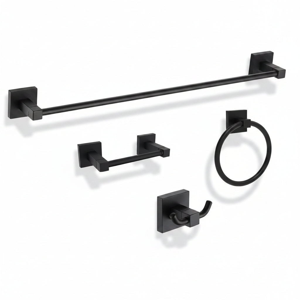 BuildIt Linear Collection | Stainless Steel 304 Bathroom Accessories | Matte Black/ Polished Chrome