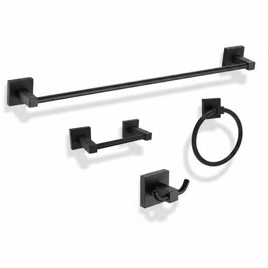 BuildIt Linear Collection | Stainless Steel 304 Bathroom Accessories | Matte Black/ Polished Chrome