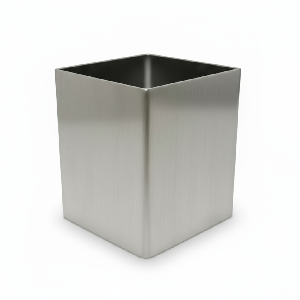 Silverline M0005 | 2-1/4" x 2-1/4" Square Metal Leg Sleeve (Set of 4)