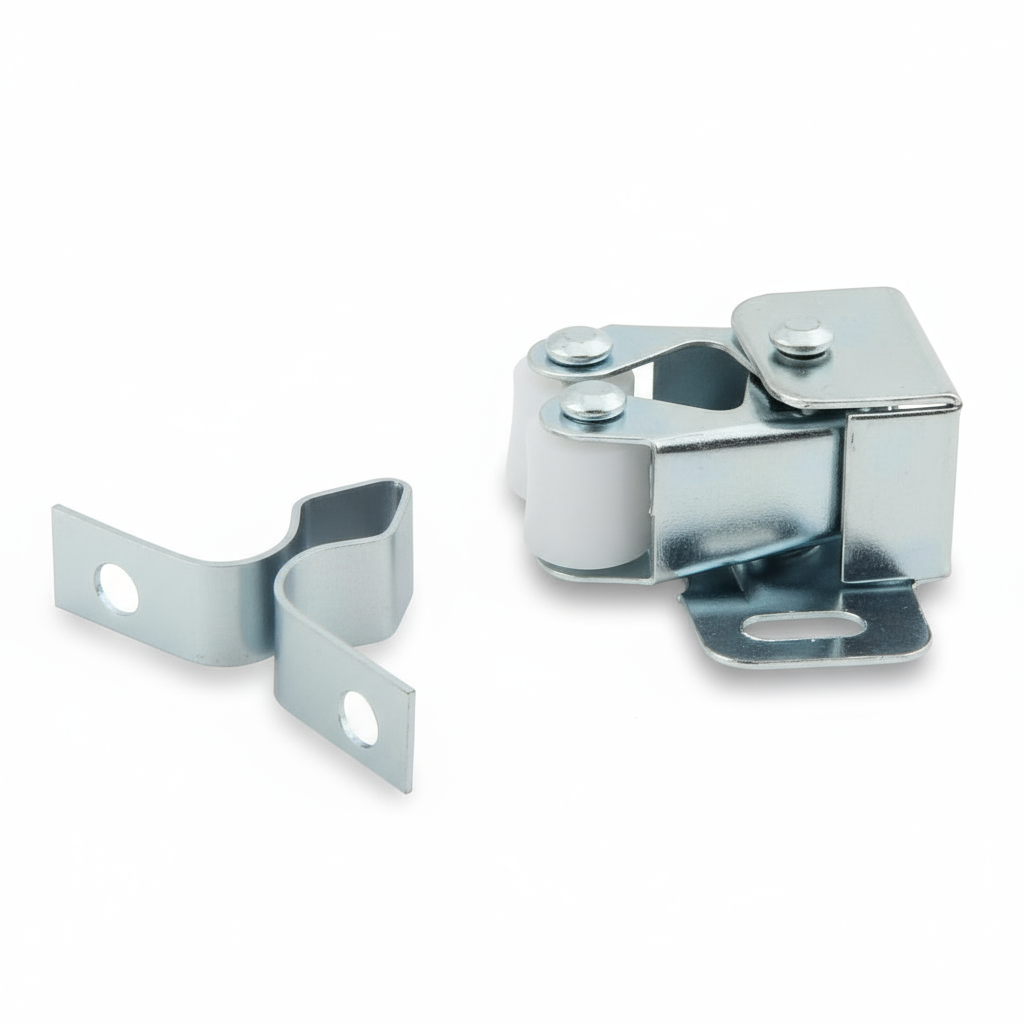 Silverline M0010 | Double Roller Catch with Spear (Set of 20)