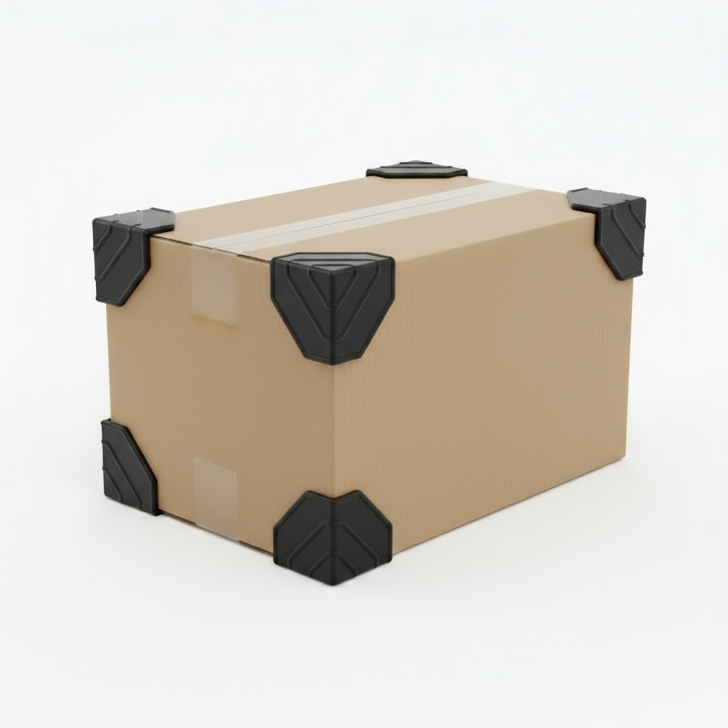 Silverline M0011 | Packaging Edge Protectors Corner Guards for Boxes Cartons Panels (Set of 8)