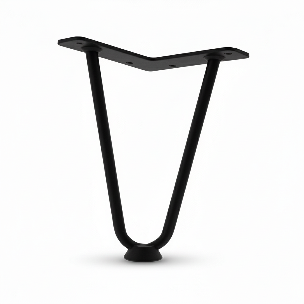 Silverline M0014 | 8" Table Legs with Pre-Drilled Holes for Quick Installation (Set of 4)