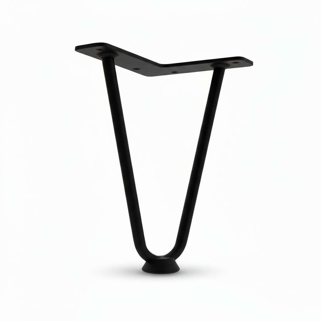 Silverline M0014 | 8" Table Legs with Pre-Drilled Holes for Quick Installation (Set of 4)