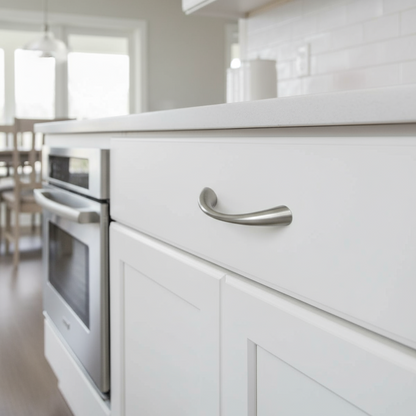Silverline P2009/ P2021/ P2022 | Contemporary Streamlined Arch Pull C-Pull | Various Sizes & Finishes