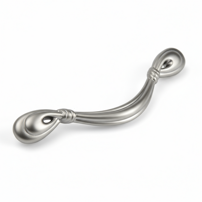 Silverline P2016 | Centers 3-3/4 in. Contemporary Fancy Arche Pull in Dark Chrome