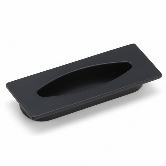 Silverline P2036 Recessed Pull Flush Slide Cabinet Hardware - amerfithardware