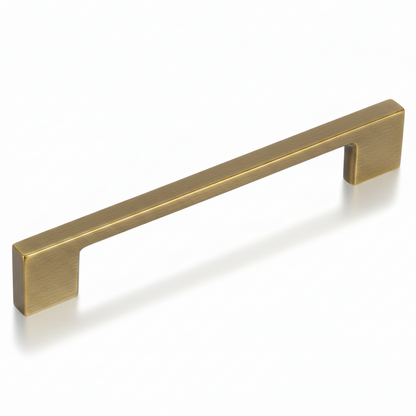 Silverline P2037 | Solid Thin Square Bar Pulls | Satin Nickel/ Matte Black/ Polished Chrome/ Satin Brass