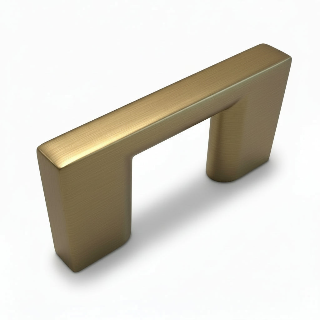 Silverline P2037 | Solid Thin Square Bar Pulls | Various Sizes & Finishes