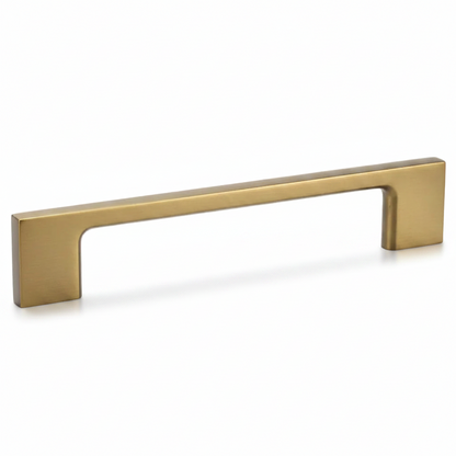 Silverline P2037 | Solid Thin Square Bar Pulls | Satin Nickel/ Matte Black/ Polished Chrome/ Satin Brass/ Brushed Gold Bronze