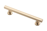 Load image into Gallery viewer, Silverline P2068 series - 4/5/6 inch Hole Centers Solid Zinc Alloy Pulls Cabinet Appliance Handle in Brushed Satin Nickel/ Mattle Black/ Polished Chrome / Champagne Bronze Finish
