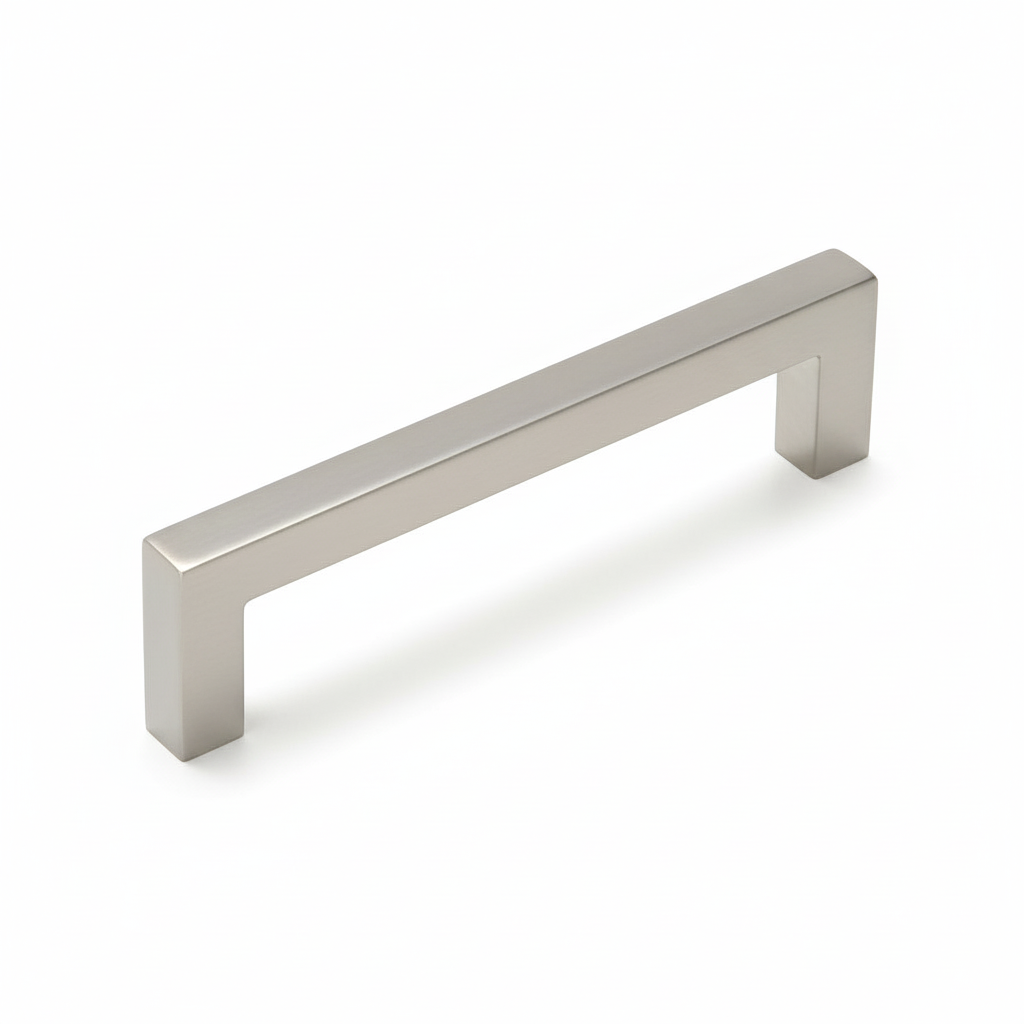 Silverline P2060 | 3/8 in. x 3/8 in. Solid Modern Square Bar Pulls | Various Sizes & Finishes