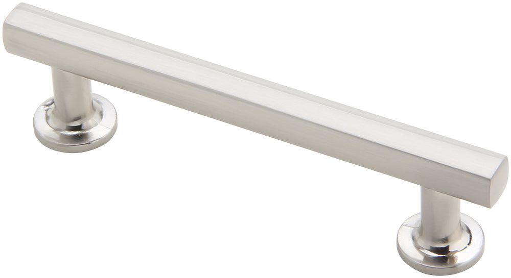 Silverline P2068 series - 4/5/6 inch Hole Centers Solid Zinc Alloy Pulls Cabinet Appliance Handle in Brushed Satin Nickel/ Mattle Black/ Polished Chrome / Champagne Bronze Finish