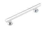 Load image into Gallery viewer, Silverline P2068 series - 4/5/6 inch Hole Centers Solid Zinc Alloy Pulls Cabinet Appliance Handle in Brushed Satin Nickel/ Mattle Black/ Polished Chrome / Champagne Bronze Finish
