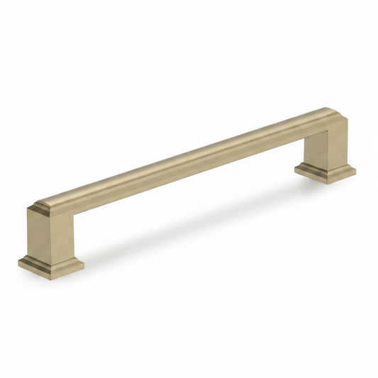 Silverline P2069B | Block Essentials Contemporary Cabinet Bar Pull | Honey Bronze