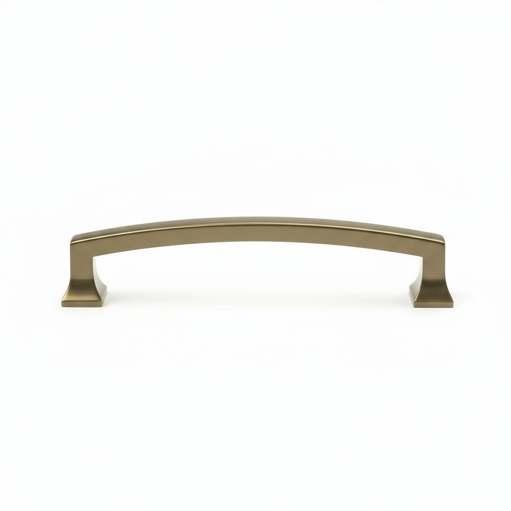 Silverline P2076 | Centers 5-1/16 in. Cabinet Arch Pulls Furniture Pulls in Champagne Bronze