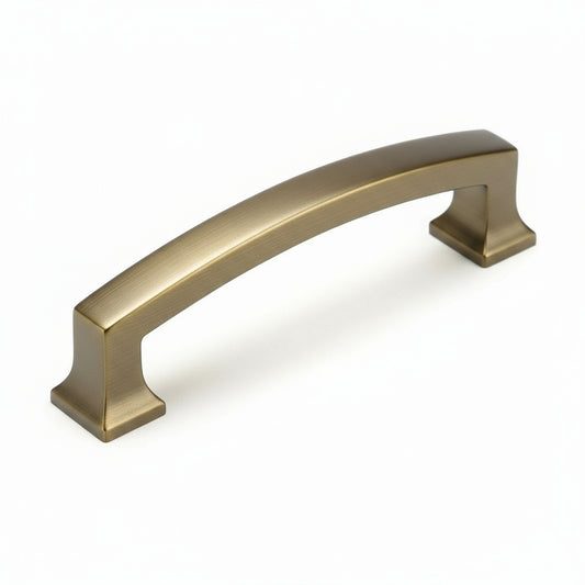 Silverline P2076 | Centers 5-1/16 in. Cabinet Arch Pulls Furniture Pulls in Champagne Bronze