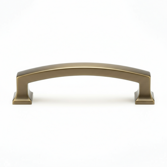 Silverline P2076 | Centers 5-1/16 in. Cabinet Arch Pulls Furniture Pulls in Champagne Bronze