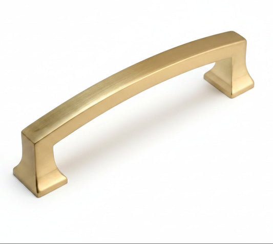Silverline P2076 | Centers 5-1/16 in. Cabinet Arch Pulls Furniture Pulls in Champagne Bronze