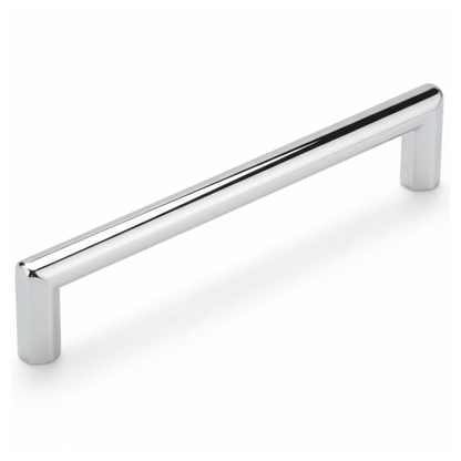 Silverline P2078 | Centers 5-1/16 in. Sleek Essentials Cabinet Bar Pulls in Polished Chrome