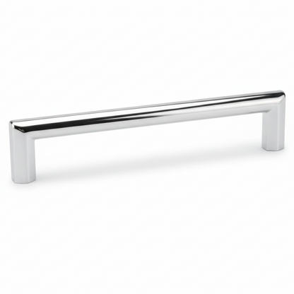 Silverline P2078 | Centers 5-1/16 in. Sleek Essentials Cabinet Bar Pulls in Polished Chrome