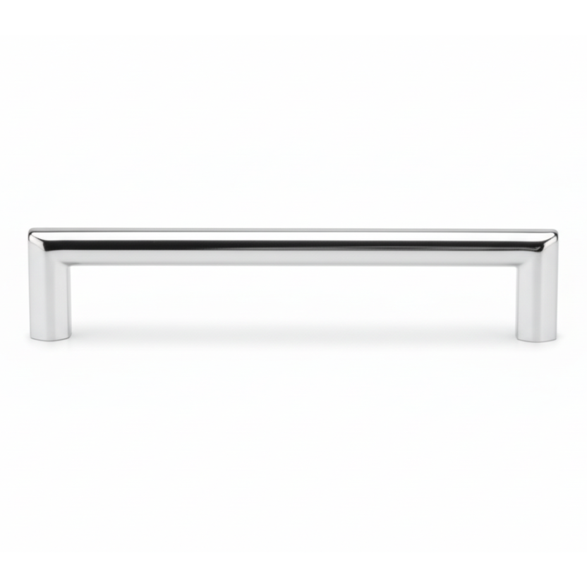 Silverline P2078 | Centers 5-1/16 in. Sleek Essentials Cabinet Bar Pulls in Polished Chrome