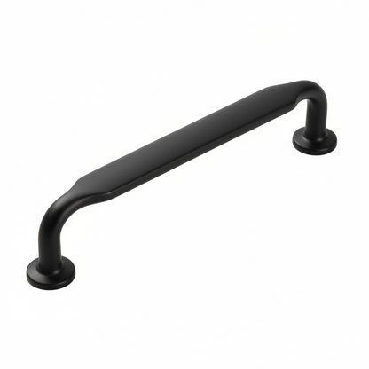 Silverline P2098 | Centers 5-1/16 in. Cabinet Arch Pulls Furniture Pulls | Champagne Bronze/ Matte Black