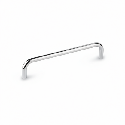 Silverline P5101/ P5102/ P5103 | Ultra-Minimal Solid Wire Pulls | Satin Nickel/ Matte Black/ Brushed Chrome/ Polished Chrome/ Oil Rubbed Bronze