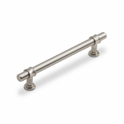 Silverline P5201 | Sleek Essentials Contemporary Cabinet T-Bar Pull | Satin Nickel/ Honey Bronze