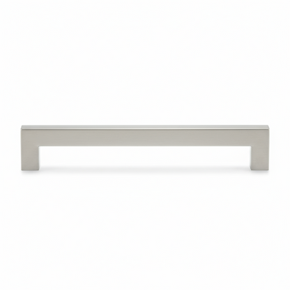 Silverline P6014 | 9/16 in. x 9/16 in. Stainless Steel Square Bar Pull in Satin Nickel | Various Sizes