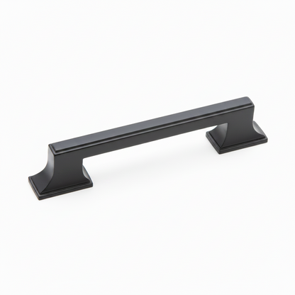 Silverline P6811 | Sleek Essentials Contemporary Cabinet Bar Pull | Matte Black