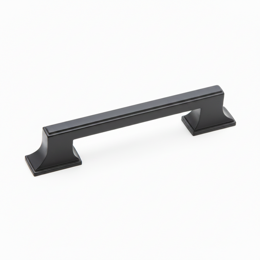 Silverline P6811 | Sleek Essentials Contemporary Cabinet Bar Pull | Matte Black