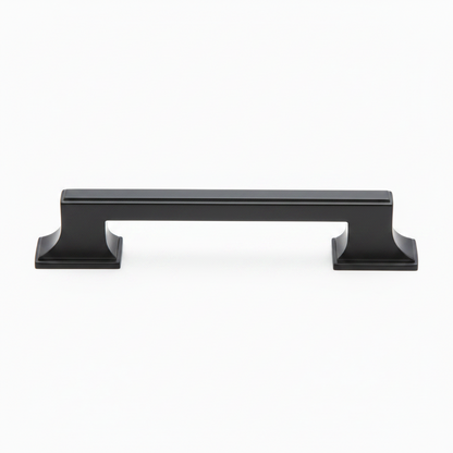 Silverline P6811 | Sleek Essentials Contemporary Cabinet Bar Pull | Matte Black