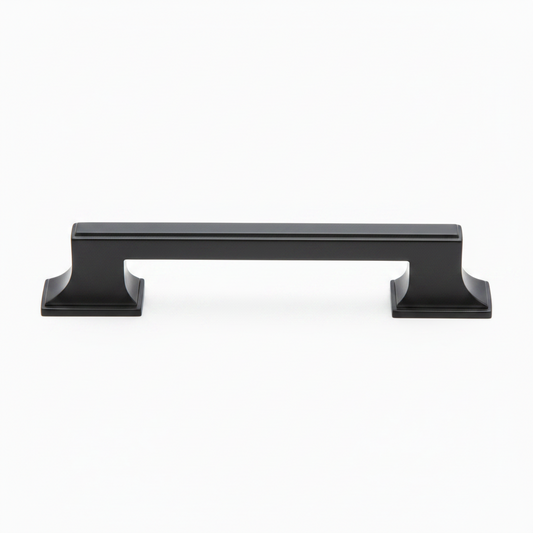 Silverline P6811 | Sleek Essentials Contemporary Cabinet Bar Pull | Matte Black