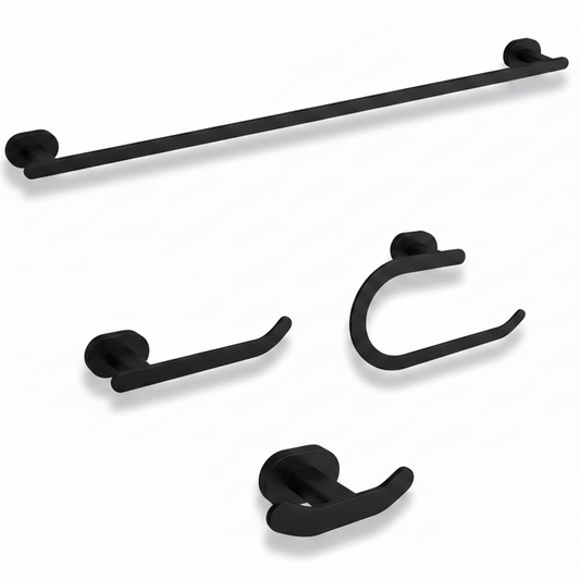 BuildIt Reina Collection | Stainless Steel 304 Bathroom Accessories | Matte Black / Polished Chrome