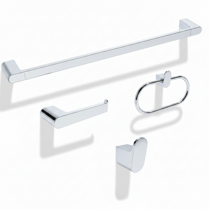 BuildIt Rey Collection | Stainless Steel 304 Bathroom Accessories | Satin Nickel / Polished Chrome