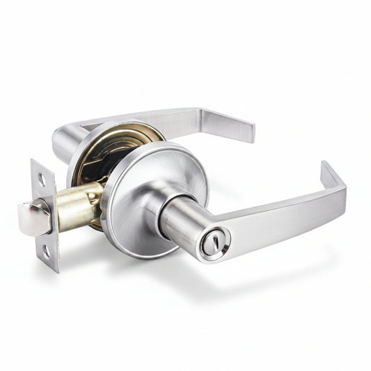 STG Rosemead Collection | Grade 3 Door Lever | Privacy, Passage & Entrance | Satin Chrome