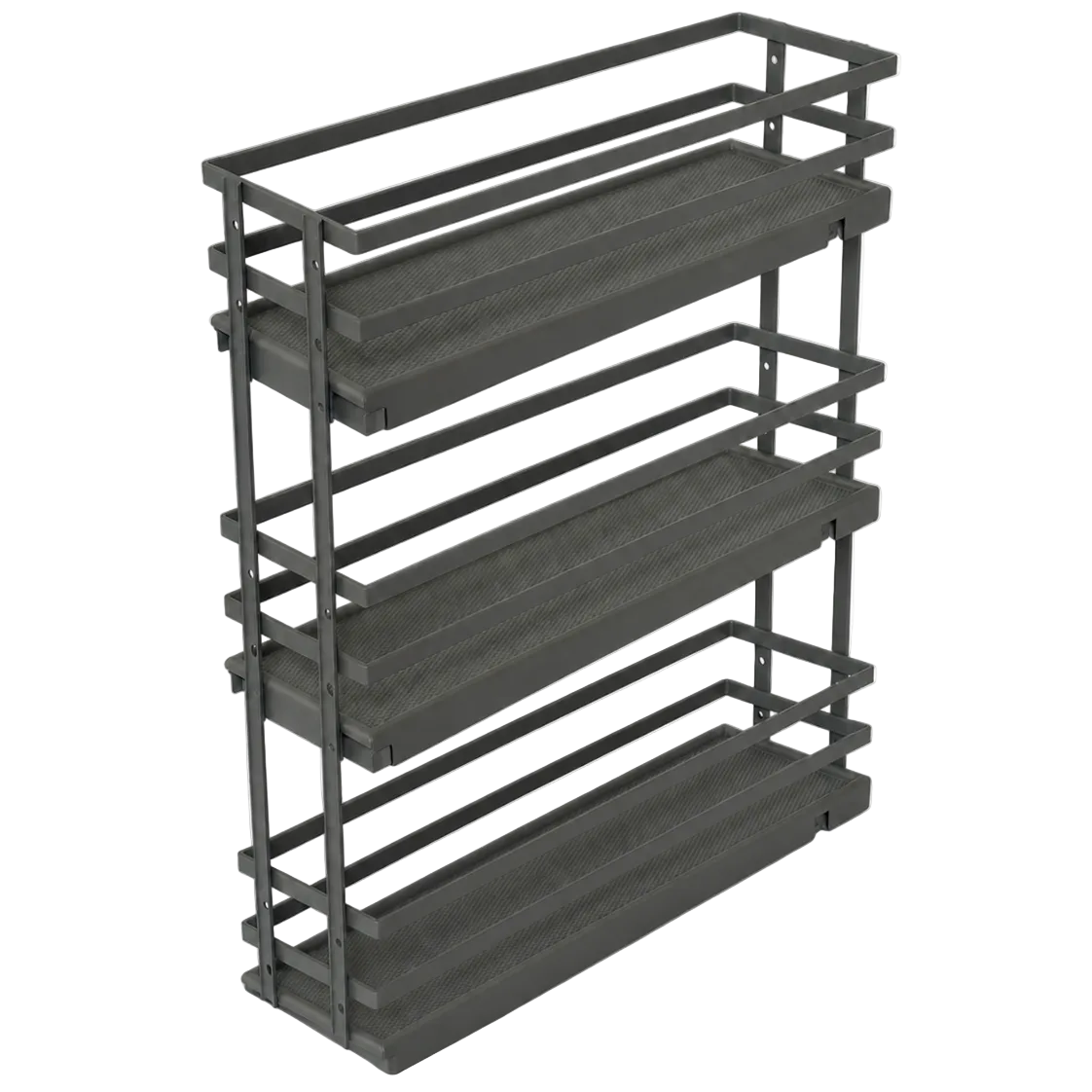 Silverline S309 | Soft Close Three-Tier Spice Rack for 9 in. Cabinets