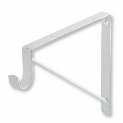 Silverline SB01 | Heavy Duty Shelf & Rod Support Bracket (Set of 6)