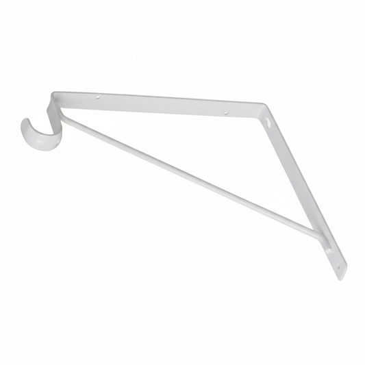 Silverline SB01 | Heavy Duty Shelf & Rod Support Bracket (Set of 6)
