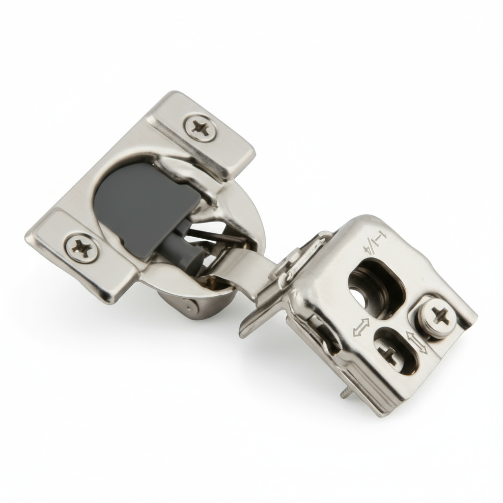 Silverline SCH000 | Soft-Close 6-Way Adjustable Face Frame Compact Hinge (Set of 10)