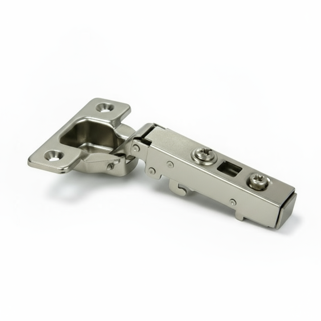 Silverline SCHC35110F | 110° Opening Soft-Close European Full Overlay Hinge for Frameless Cabinets (Set of 2)