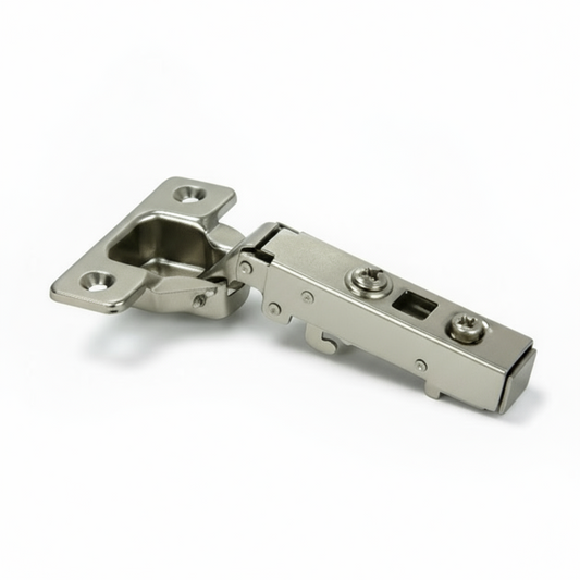 Silverline SCHC35110F | 110° Opening Soft-Close European Full Overlay Hinge for Frameless Cabinets (Set of 2)
