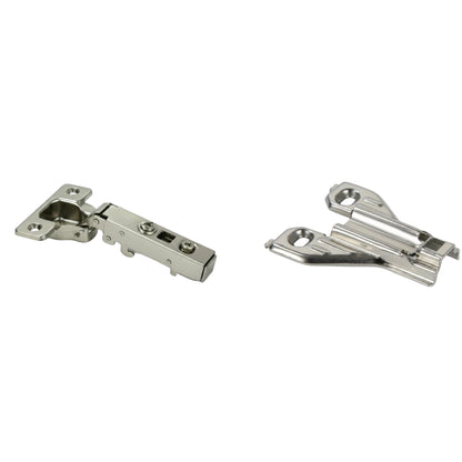 Silverline SCHC35110F | 110° Opening Soft-Close European Full Overlay Hinge for Framed Cabinets (Set of 2)