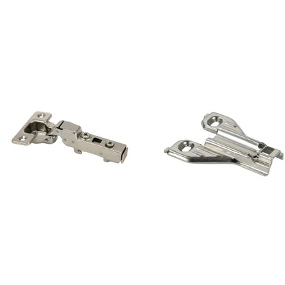 Silverline SCHC35110H | 110° Opening Soft-Close European Half Overlay Hinge for Framed Cabinets (Set of 2)