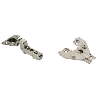 Silverline SCHC35110I | 110° Opening Soft-Close European Inset Hinge for Framed Cabinets (Set of 2)