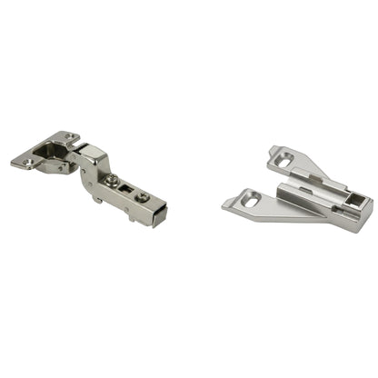 Silverline SCHC35110I | 110° Opening Soft-Close European Inset Hinge for Framed Cabinets (Set of 2)
