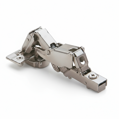 Silverline SCHC35165 | 165° Opening Soft-Close Lazy Susan Bi-Fold Corner Hinge for Frameless Cabinets (Set of 2)