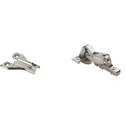 Silverline SCHC35165 | 165° Opening Soft-Close Lazy Susan Bi-Fold Corner Hinge for Framed Cabinets (Set of 2)