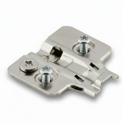 Silverline SCHPCE | Frameless Hinge Mounting Plate for Cabinet Hinges (Set of 10)